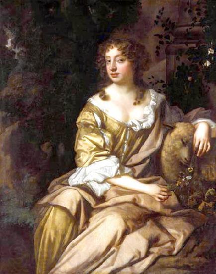 Sir Peter Lely Portrait of Nell Gwyn Spain oil painting art